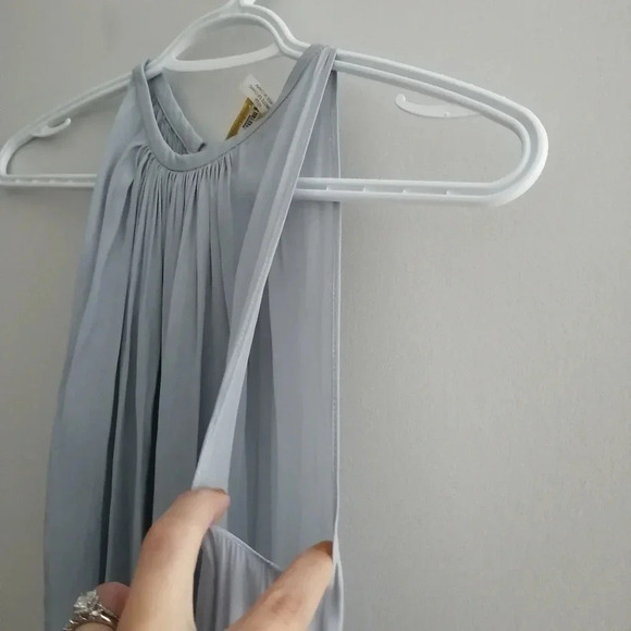 Ramy Brook Paris Drop Waist Sleeveless Pleated Mini Dress Lightweight Event XS - Picture 6 of 16